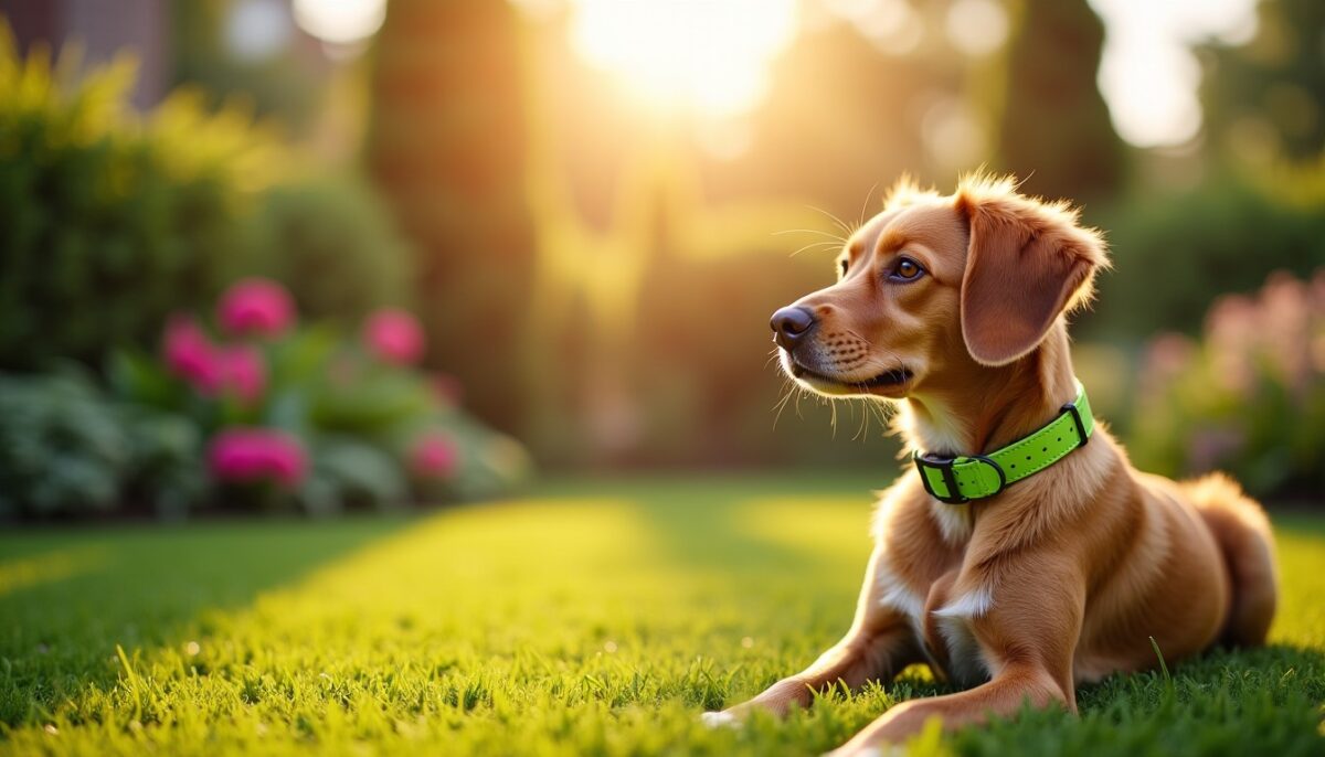 Collier citronnelle pour chien : une méthode naturelle et efficace contre les parasites