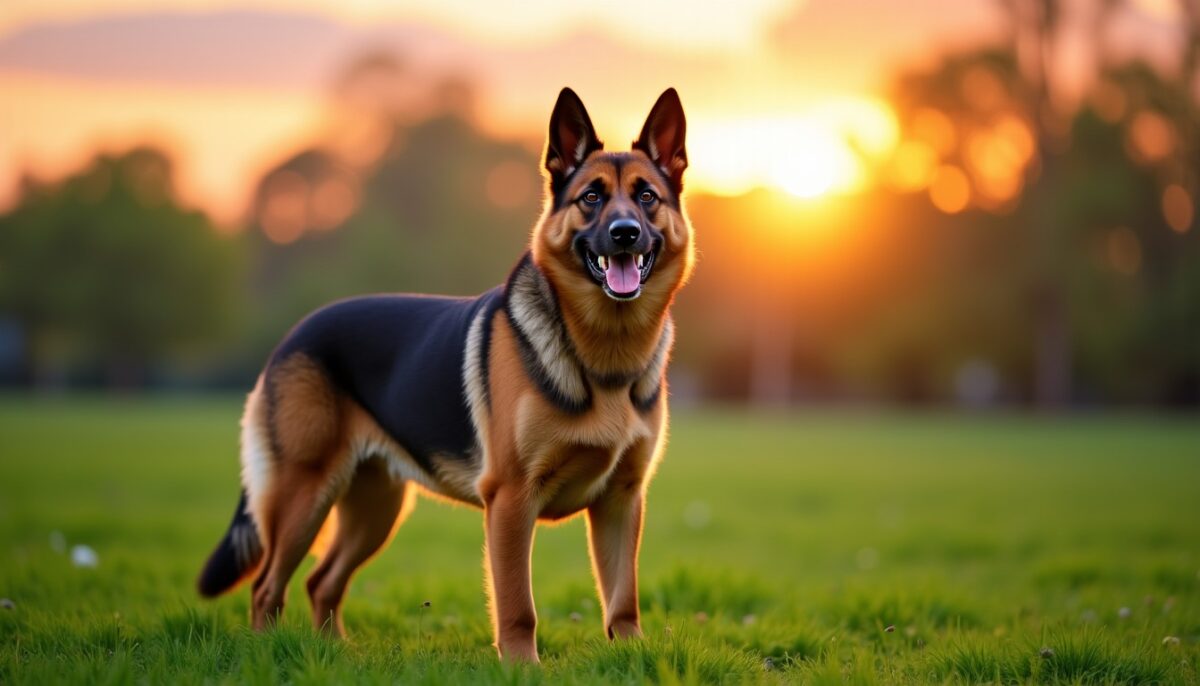 Quelle est la taille adulte optimale d'un chien issu d'un croisement entre berger allemand et malinois ?