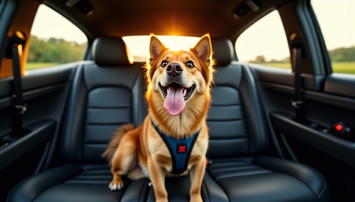 Voyager avec un chien dynamique : astuces pour sécuriser et protéger votre voiture