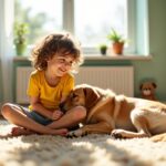 De gardien à compagnon : l’évolution surprenante de la place de l’animal auprès de l’enfant
