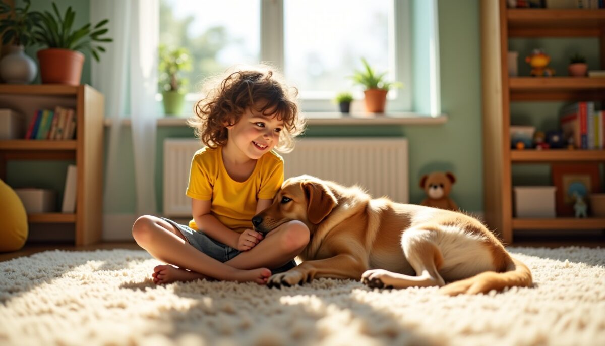 De gardien à compagnon : l’évolution surprenante de la place de l’animal auprès de l’enfant