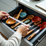 Avant d'acheter : mesurer vos tiroirs et inventorier vos ustensiles de cuisine